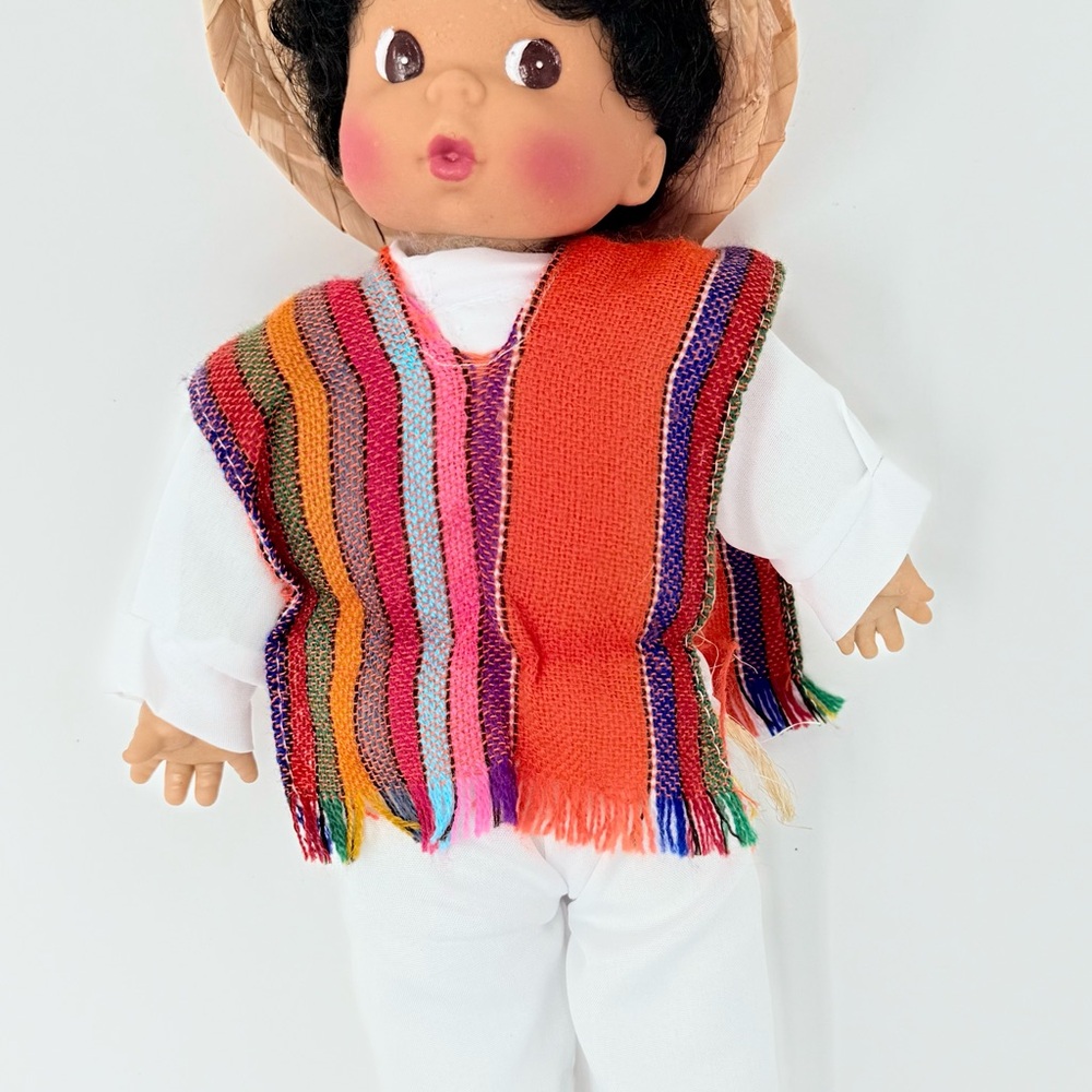 Vintage Mexican/Latino Boy Gum Drop Doll